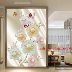Tranh dán tường giả ngọc FL074