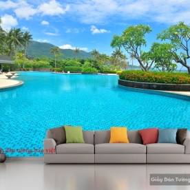 Tranh dán tường phong cảnh S093