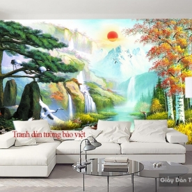 Tranh dán tường phong thủy FT050