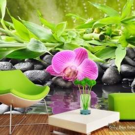 Tranh giấy dán tường hoa 3D H043