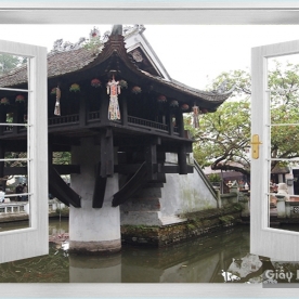 Tranh Dán Tường Cửa Sổ DC130