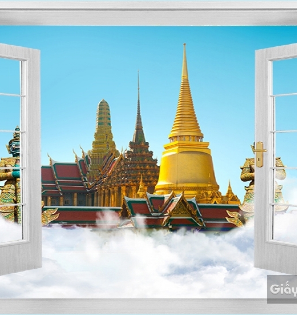 Tranh Dán Tường Cửa Sổ DC131