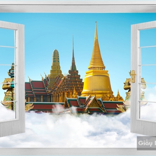 Tranh Dán Tường Cửa Sổ DC131