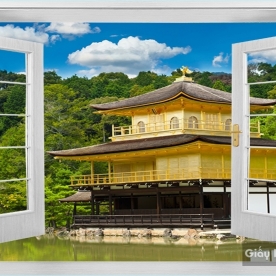 Tranh Dán Tường Cửa Sổ DC135