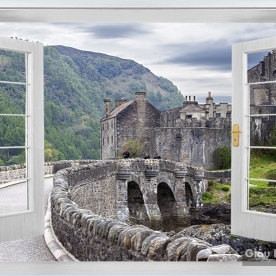 Tranh Dán Tường Cửa Sổ DC138