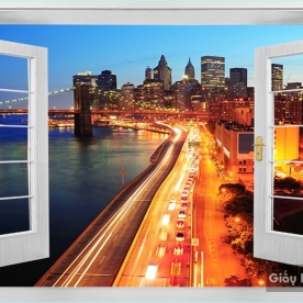 Tranh Dán Tường Cửa Sổ DC146
