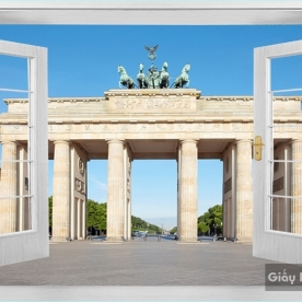 Tranh Dán Tường Cửa Sổ DC156