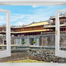 Tranh Dán Tường Cửa Sổ DC21