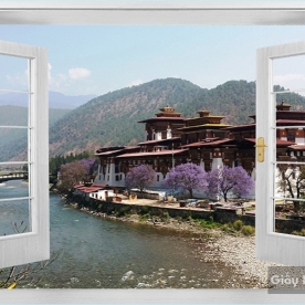 Tranh Dán Tường Cửa Sổ DC26