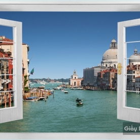 Tranh Dán Tường Cửa Sổ DC29
