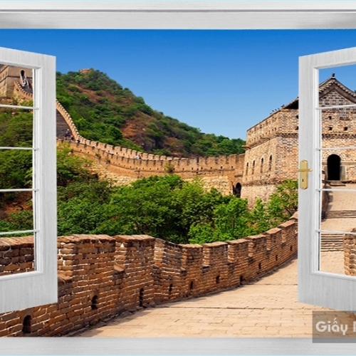 Tranh Dán Tường Cửa Sổ DC31