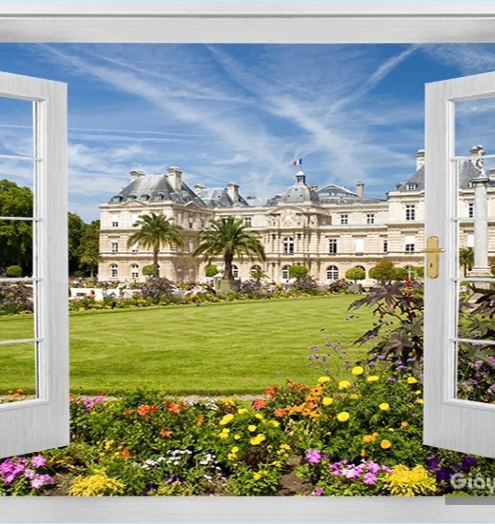 Tranh Dán Tường Cửa Sổ DC32