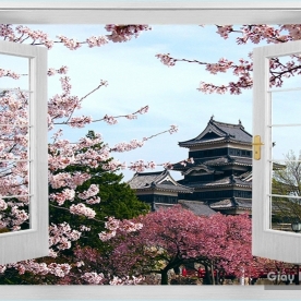 Tranh Dán Tường Cửa Sổ DC37