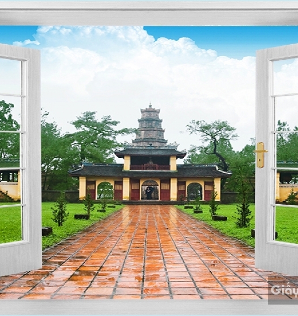 Tranh Dán Tường Cửa Sổ DC45