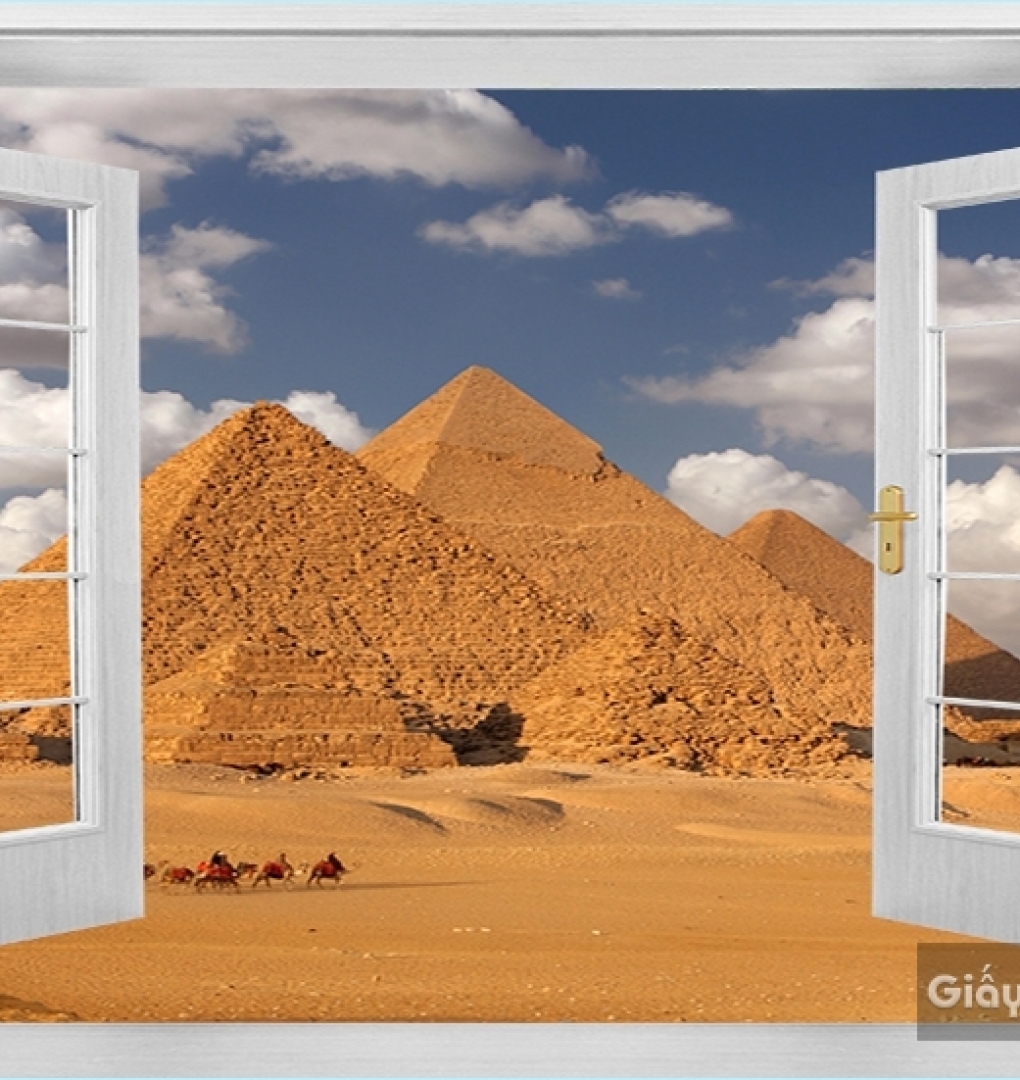 Tranh Dán Tường Cửa Sổ DC46