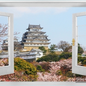 Tranh Dán Tường Cửa Sổ DC48