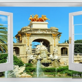 Tranh Dán Tường Cửa Sổ DC52