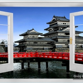 Tranh Dán Tường Cửa Sổ DC53