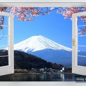 Tranh Dán Tường Cửa Sổ DC71
