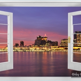 Tranh Dán Tường Cửa Sổ DC73