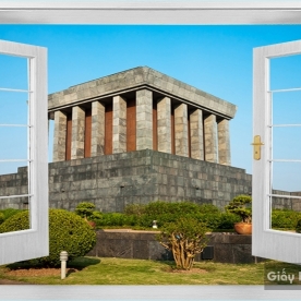 Tranh Dán Tường Cửa Sổ DC95