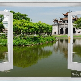 Tranh Dán Tường Cửa Sổ DC99