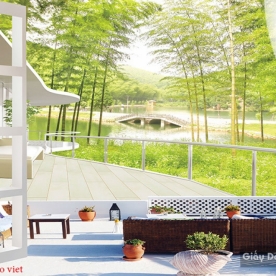 Tranh dán tường cửa sổ 3d Fi103