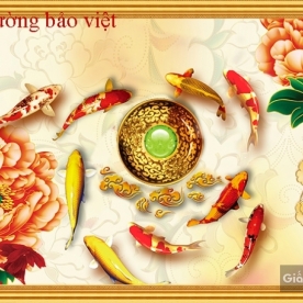 Tranh dán tường Phong Thủy FT063
