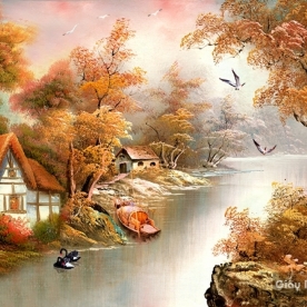 tranh dán tường phong thủy pt3