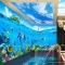 Tranh dán tường 3D phong cảnh biển S100