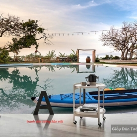 Tranh dán tường cảnh biển Việt nam s170