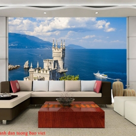 Tranh dán tường phong cảnh biển me079