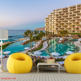 Tranh dán tường phong cảnh biển s234