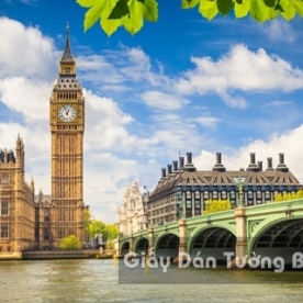 Tranh Giấy Dán Tường 3D Phong Cảnh Địa Điểm Nổi Tiếng AR 1502-11