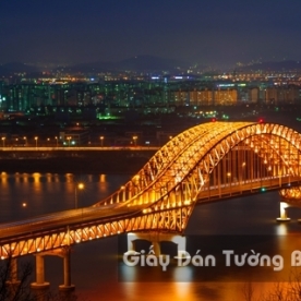 Tranh Giấy Dán Tường 3D Phong Cảnh Địa Điểm Nổi Tiếng AR 1502-4