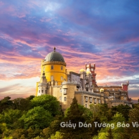 Tranh Giấy Dán Tường 3D Phong Cảnh Địa Điểm Nổi Tiếng AR 1503-7