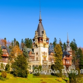 Tranh Giấy Dán Tường 3D Phong Cảnh Địa Điểm Nổi Tiếng AR 1503-9