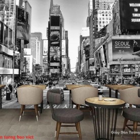 Tranh dán tường New York fm400