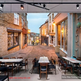 Tranh dán tường đường phố Fm255