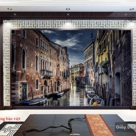 Tranh dán tường phong cảnh Venice Fm244