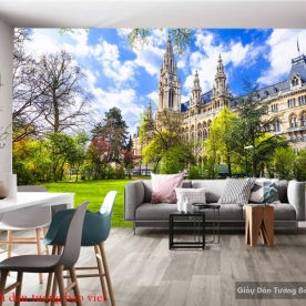 Tranh dán tường phong cảnh nổi tiếng Fm355