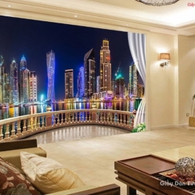 Tranh dán tường phong cảnh nổi tiếng v066