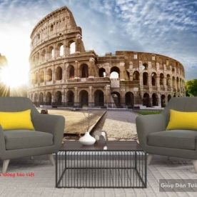 Tranh dán tường phong cảnh thành phố FM282