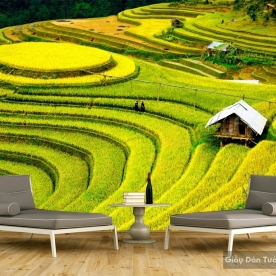 Tranh dán tường phong cảnh thiên nhiên Fi006