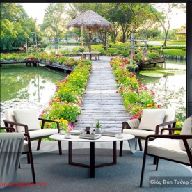 Tranh dán tường phong cảnh thiên nhiên Fi101