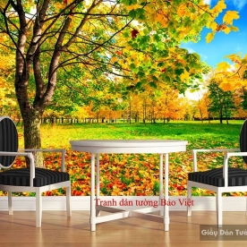 Tranh dán tường phong cảnh thiên nhiên Tr160