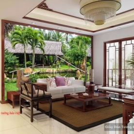 Tranh dán tường phong cảnh thiên nhiên việt nam Fi089