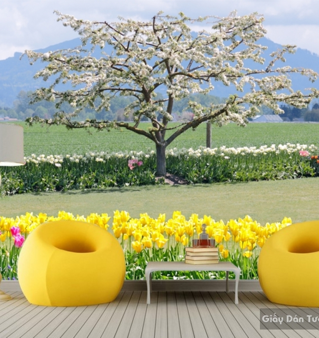 Tranh dán tường thiên nhiên Tr036