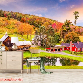 Tranh dán tường phong cảnh thiên nhiên me003