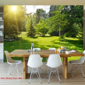 Tranh dán tường phong cảnh thiên nhiên me036